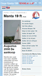 Mobile Screenshot of manta19.diwil.nl